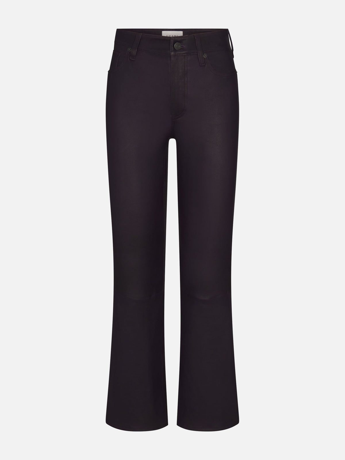 THE LEATHER REBOOT CROPDARK ROYAL PURPLE