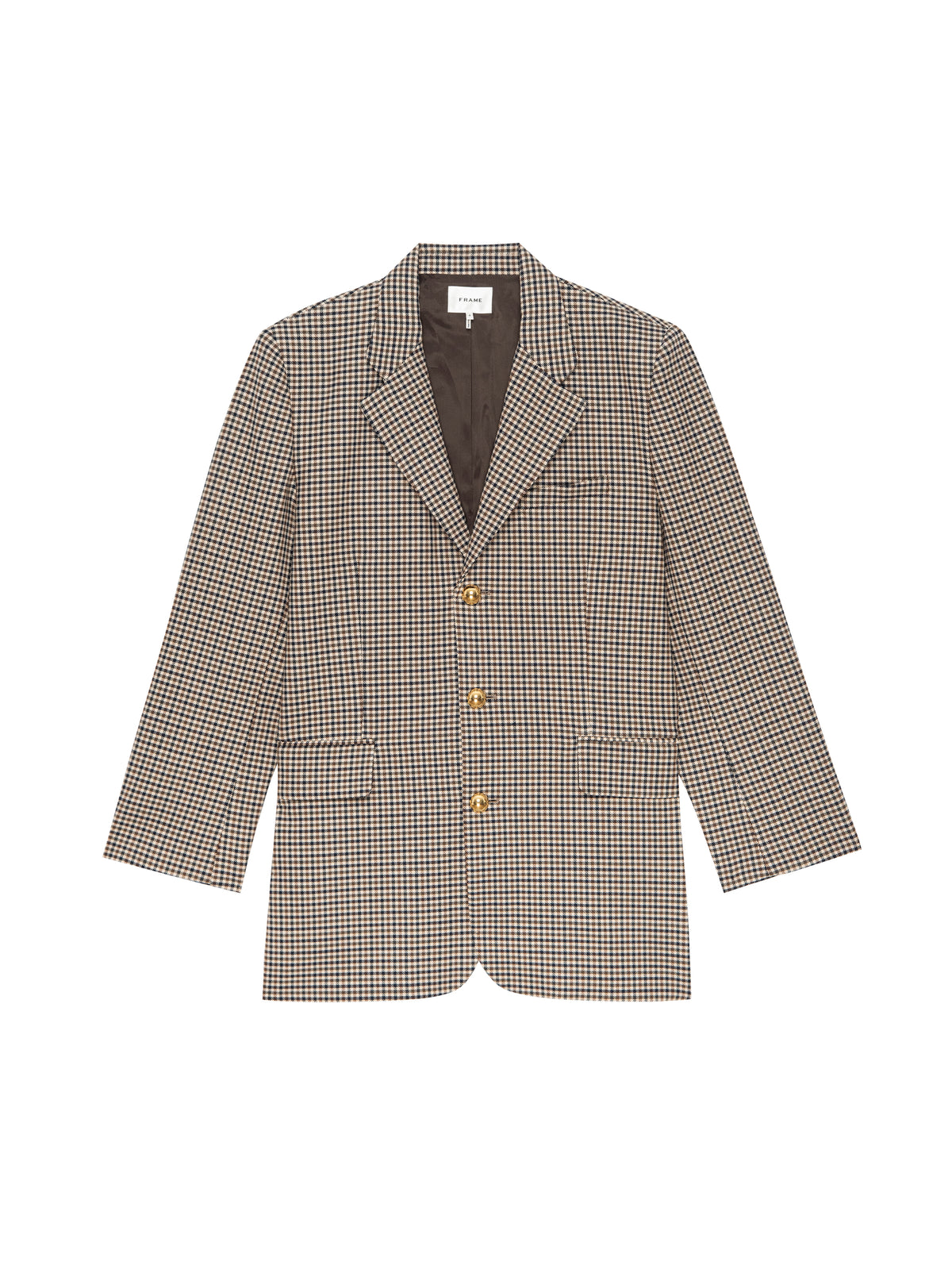 THE HOUNDSTOOTH BLAZERNAVY MULTI