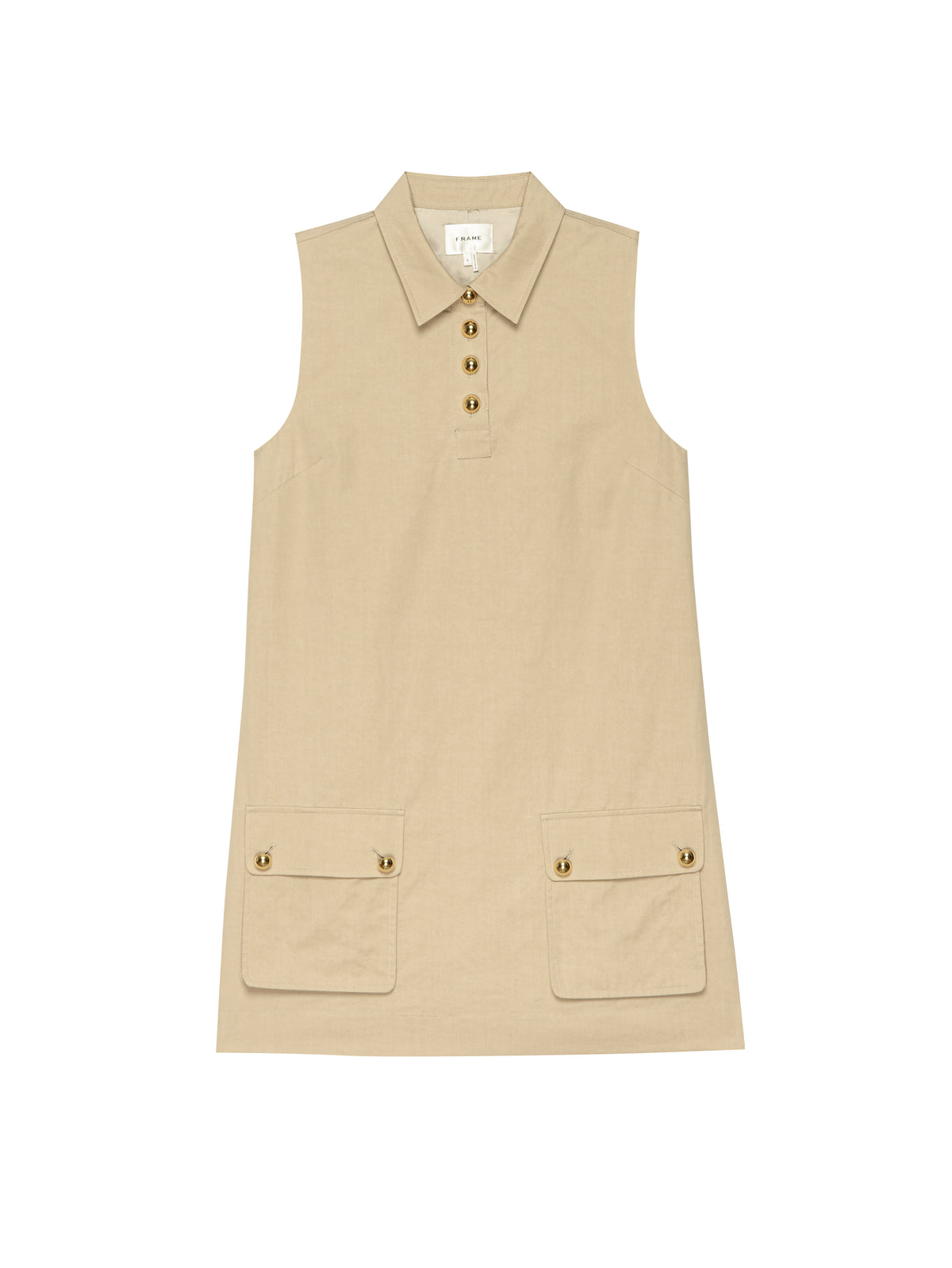 THE UTILITY SHIFT DRESSLIGHT KHAKI