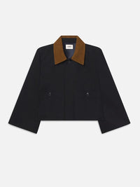 THE MINI SWING JACKETNAVY