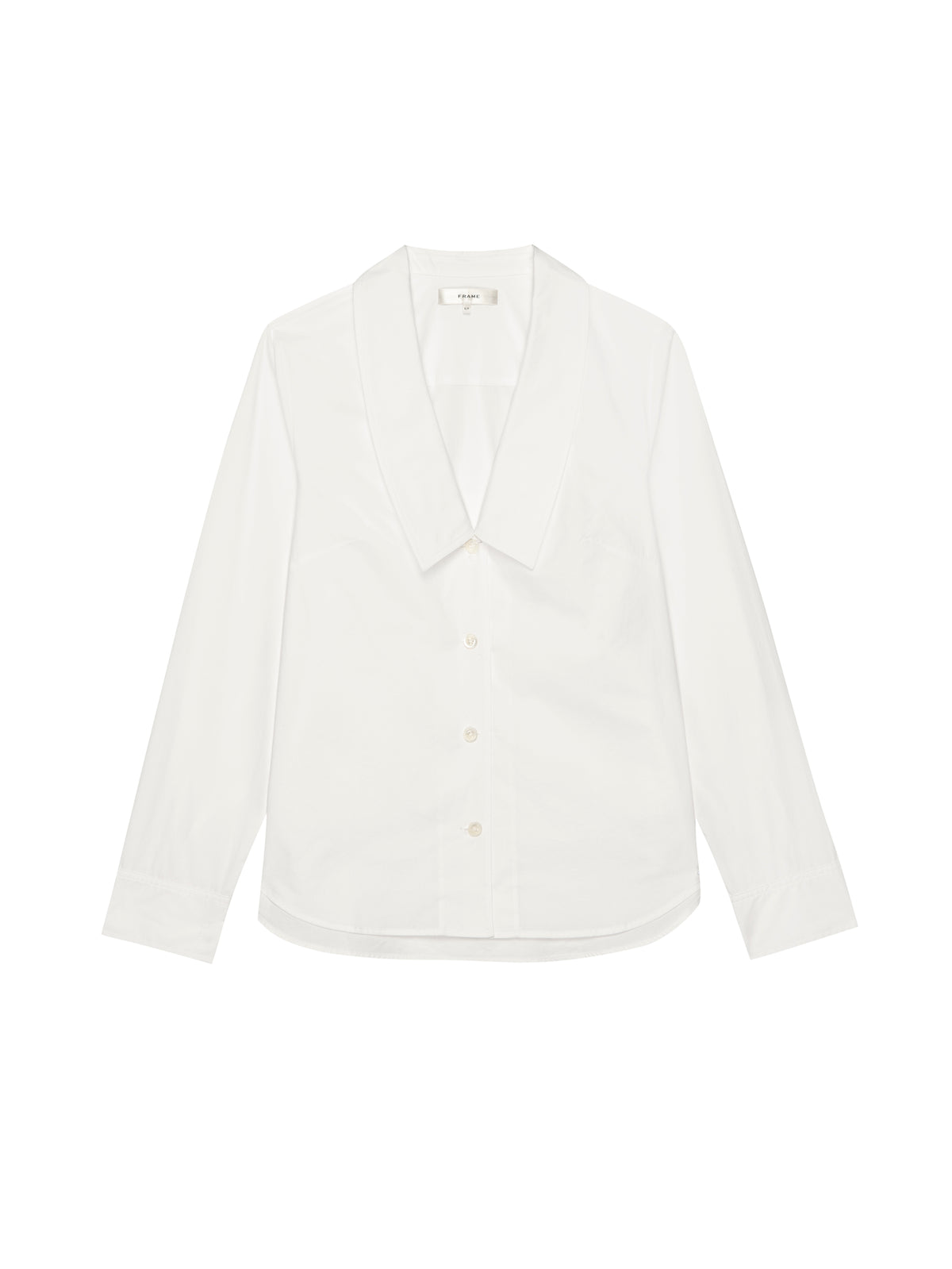 THE LOW COLLAR SHIRTWHITE