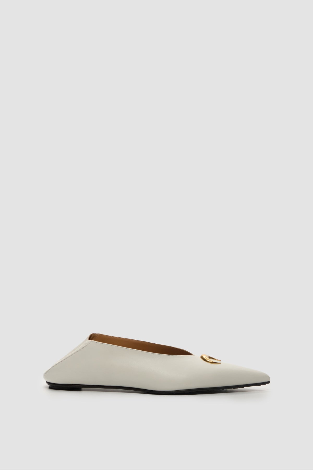 Smooth Leather Ms Bab - Blanc