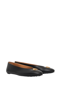 Smooth Leather Ms Ball - Noir