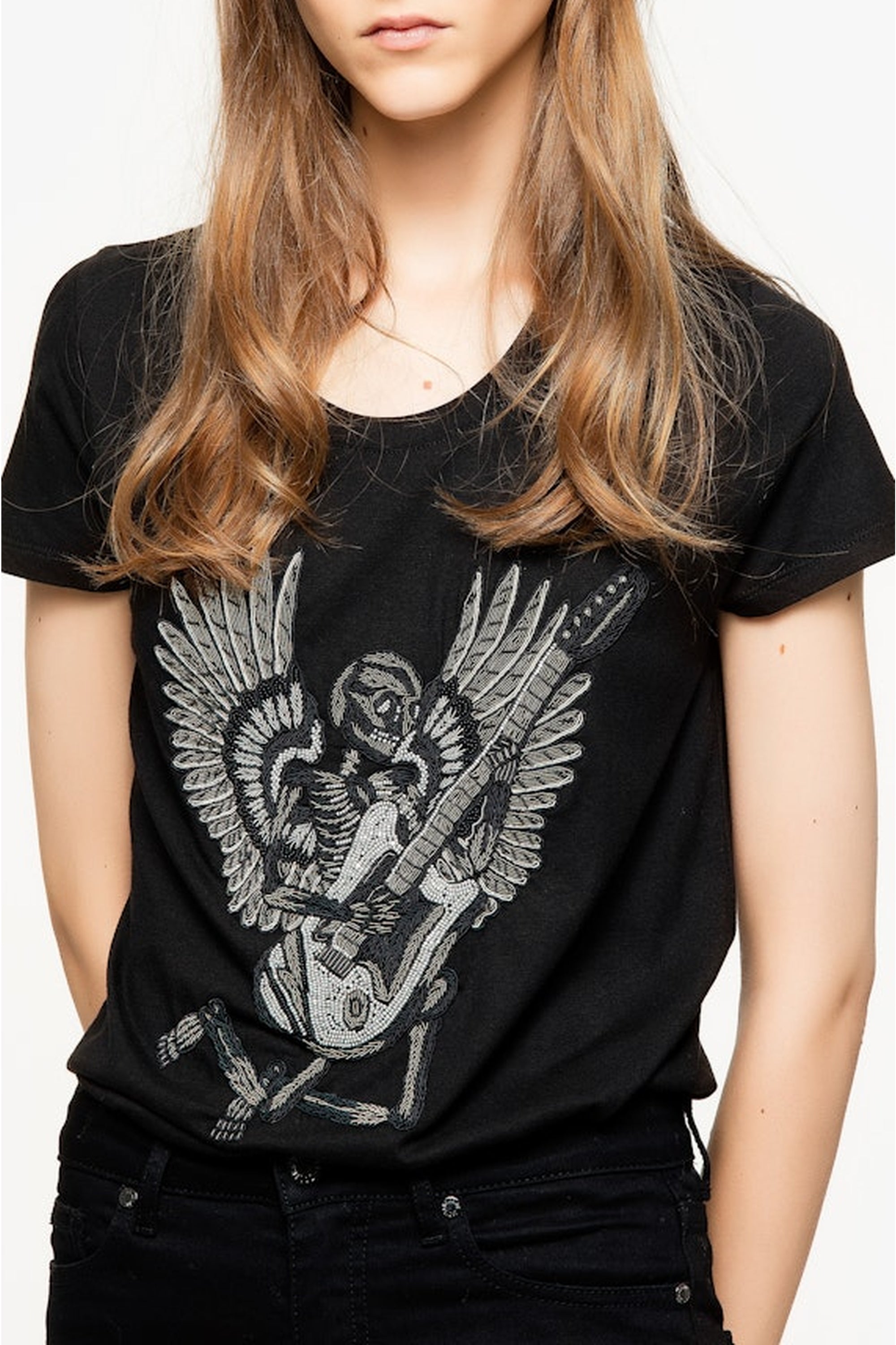 T-shirt Titan brodé - Noir