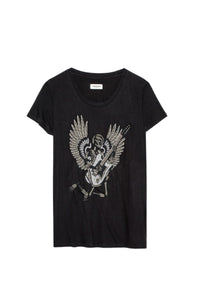 T-shirt Titan brodé - Noir