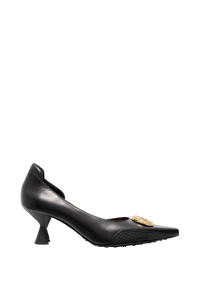 Smooth Leather Ms Pump - Noir