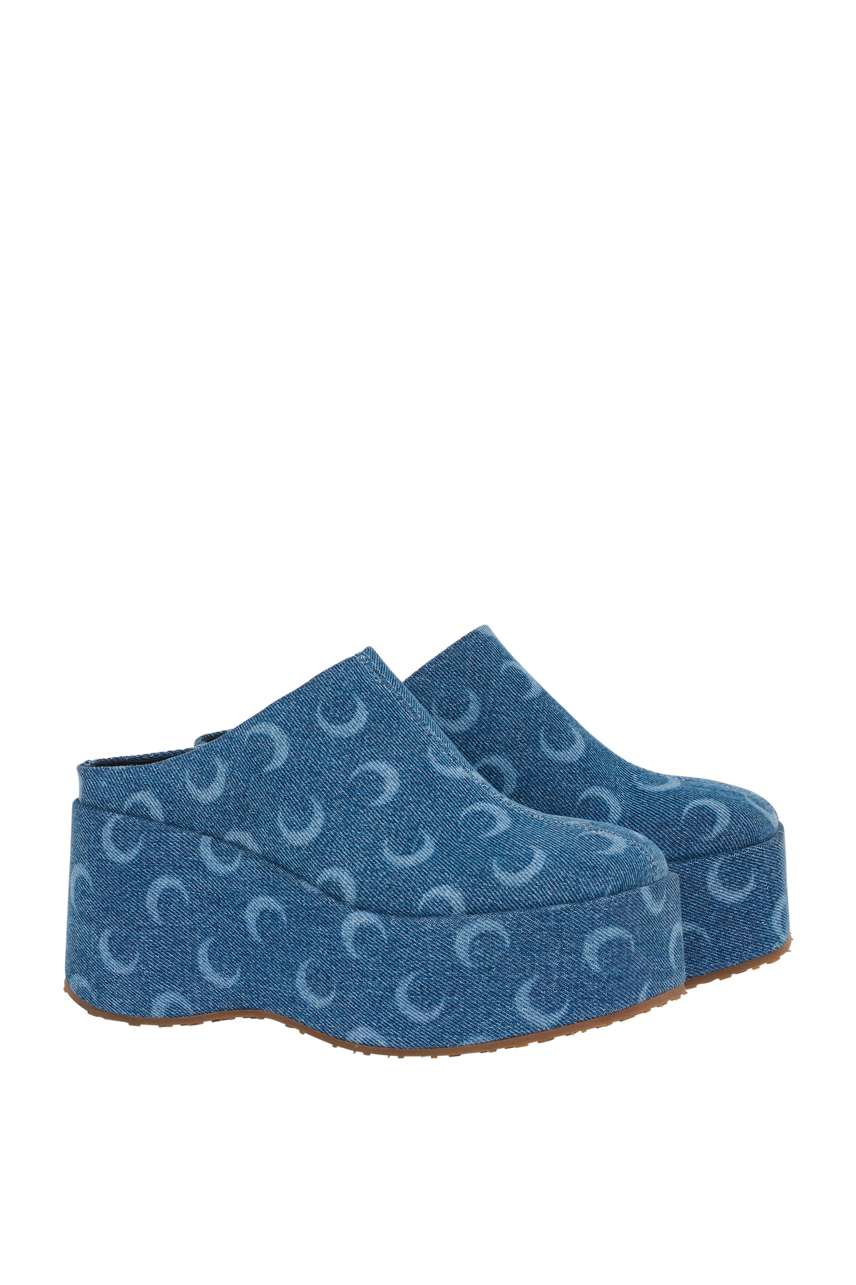 Mules Moon en denim - Bllight Blue