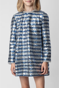 Robe Sienna - Shiny Silver