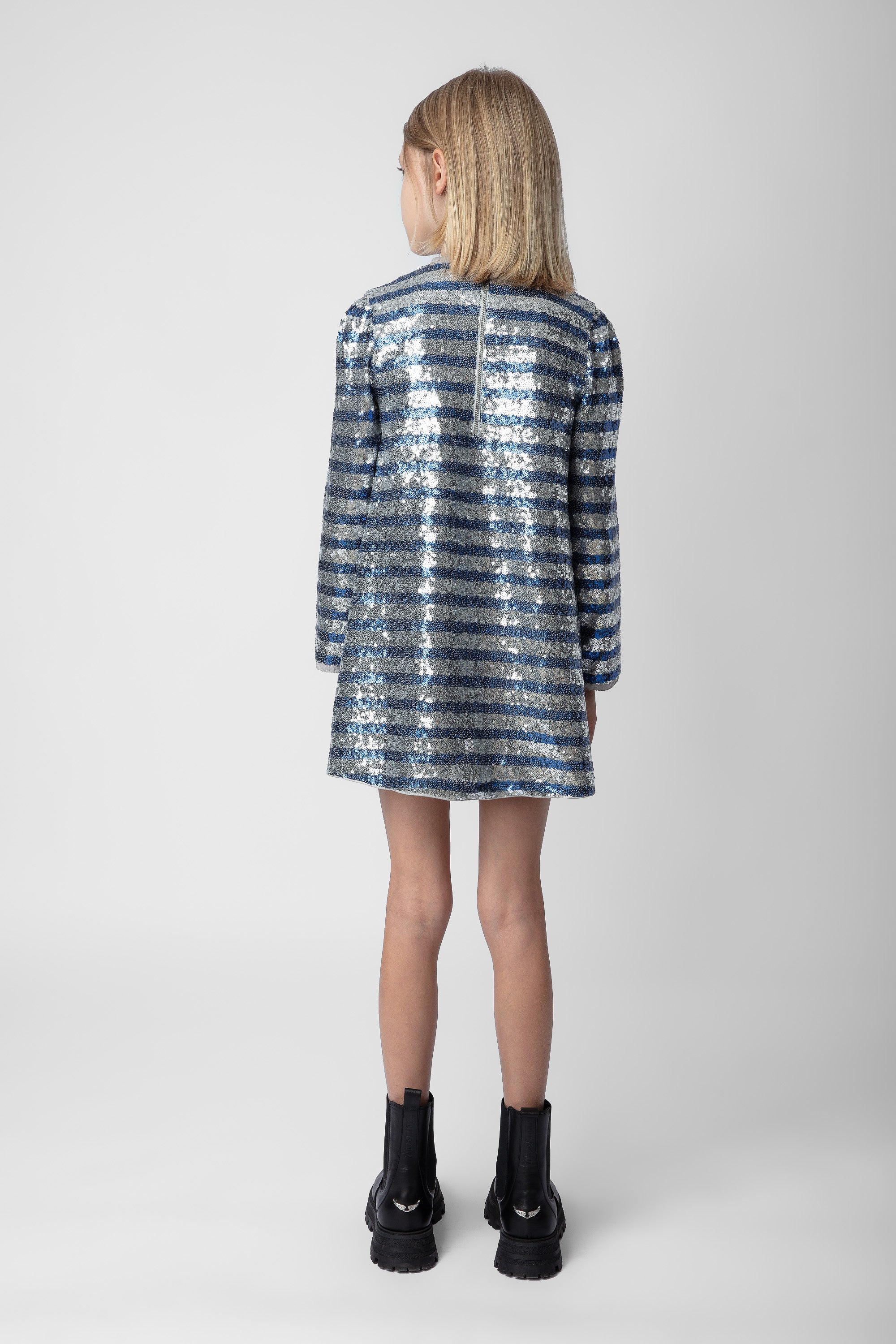 Robe Sienna - Shiny Silver
