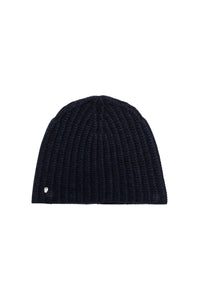 Bonnet Caid Deluxe en cachemire - Encre