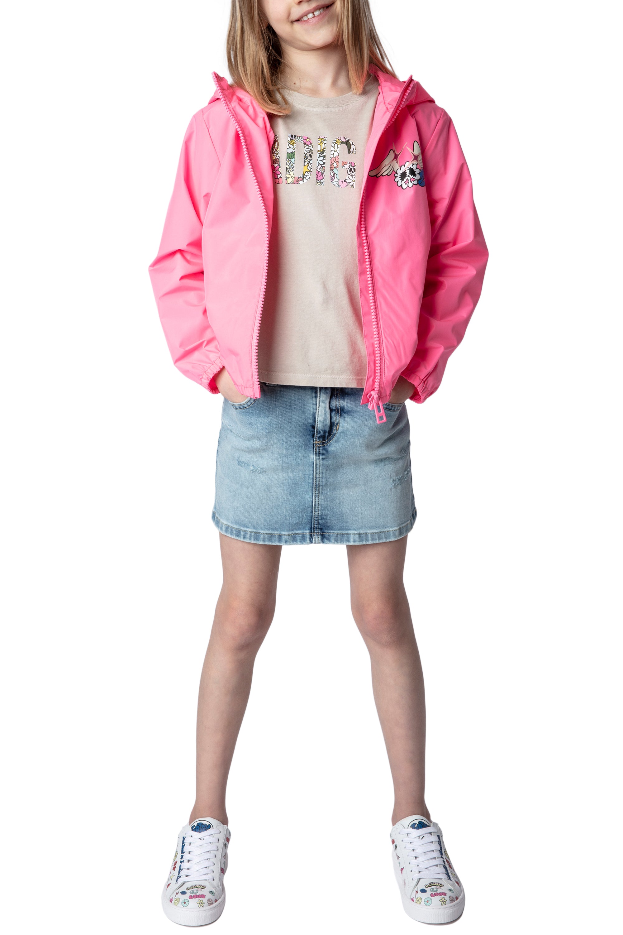 Coupe-vent Vick - Fluo Pink