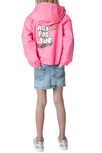 Coupe-vent Vick - Fluo Pink