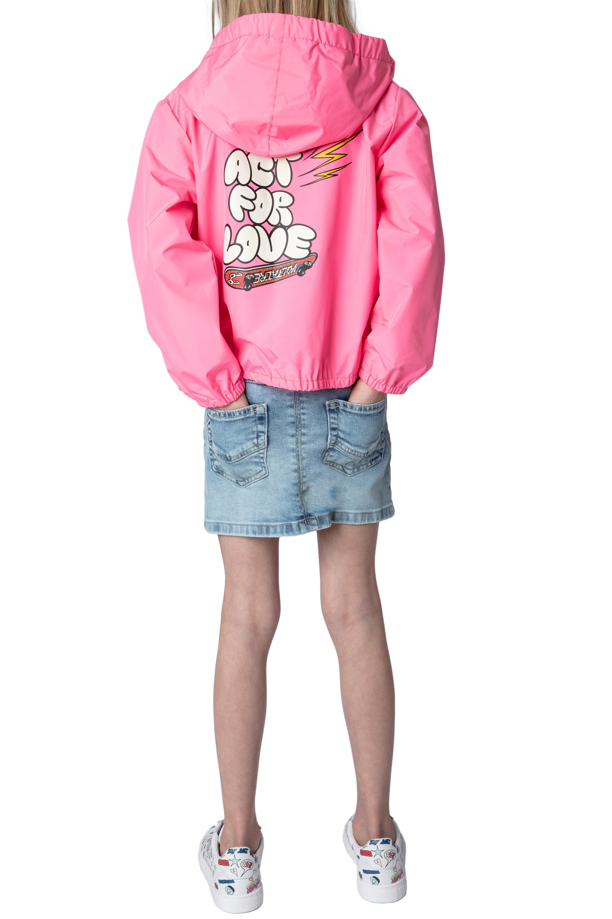 Coupe-vent Vick - Fluo Pink