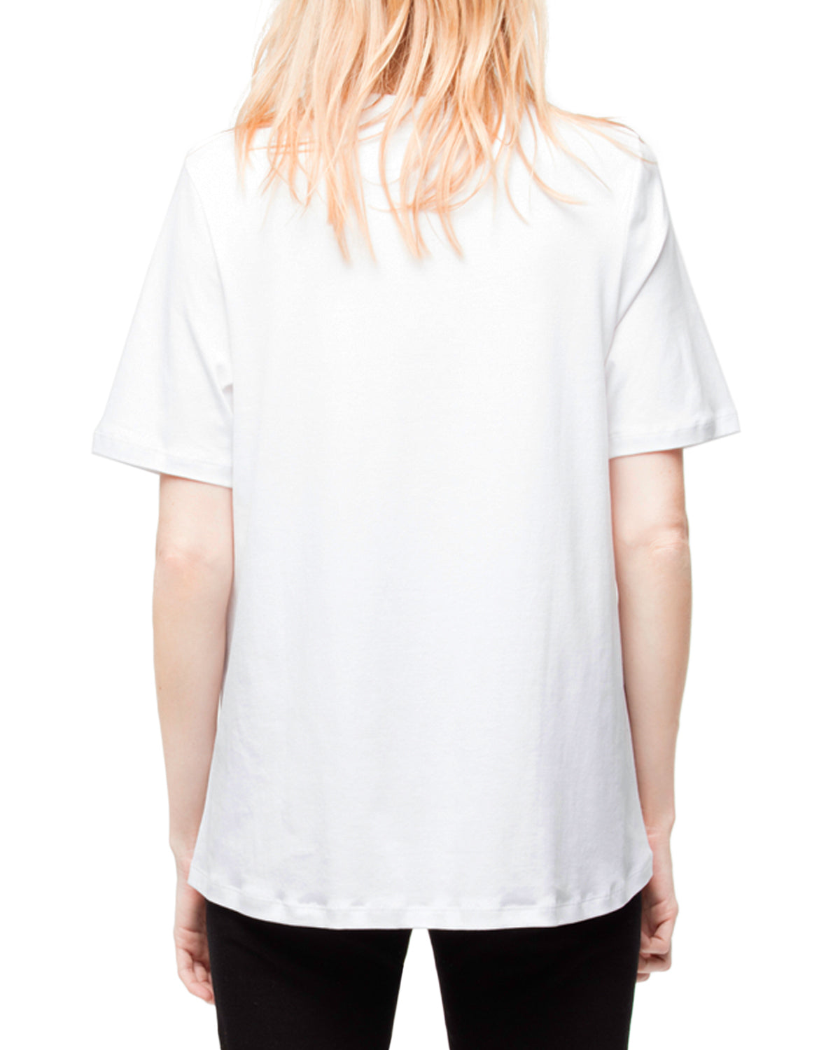 ZHORS LIGNE BLANC IDA AMOUR TEE-SHIRT COTON INTE