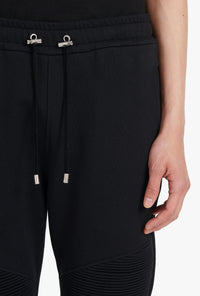 Pantalon de jogging B bouclé - Noir & Jaune Fluo