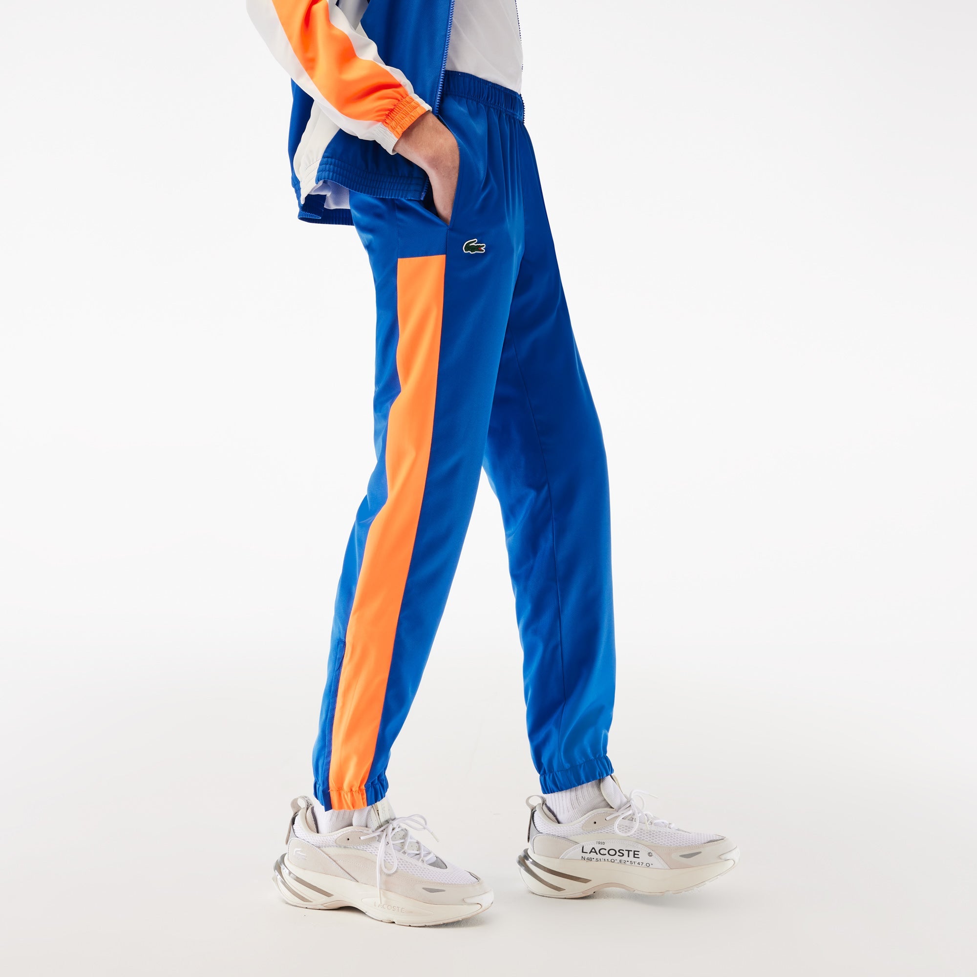 Ensemble de survêtement Tennis imprimé - Royaume & Orange
