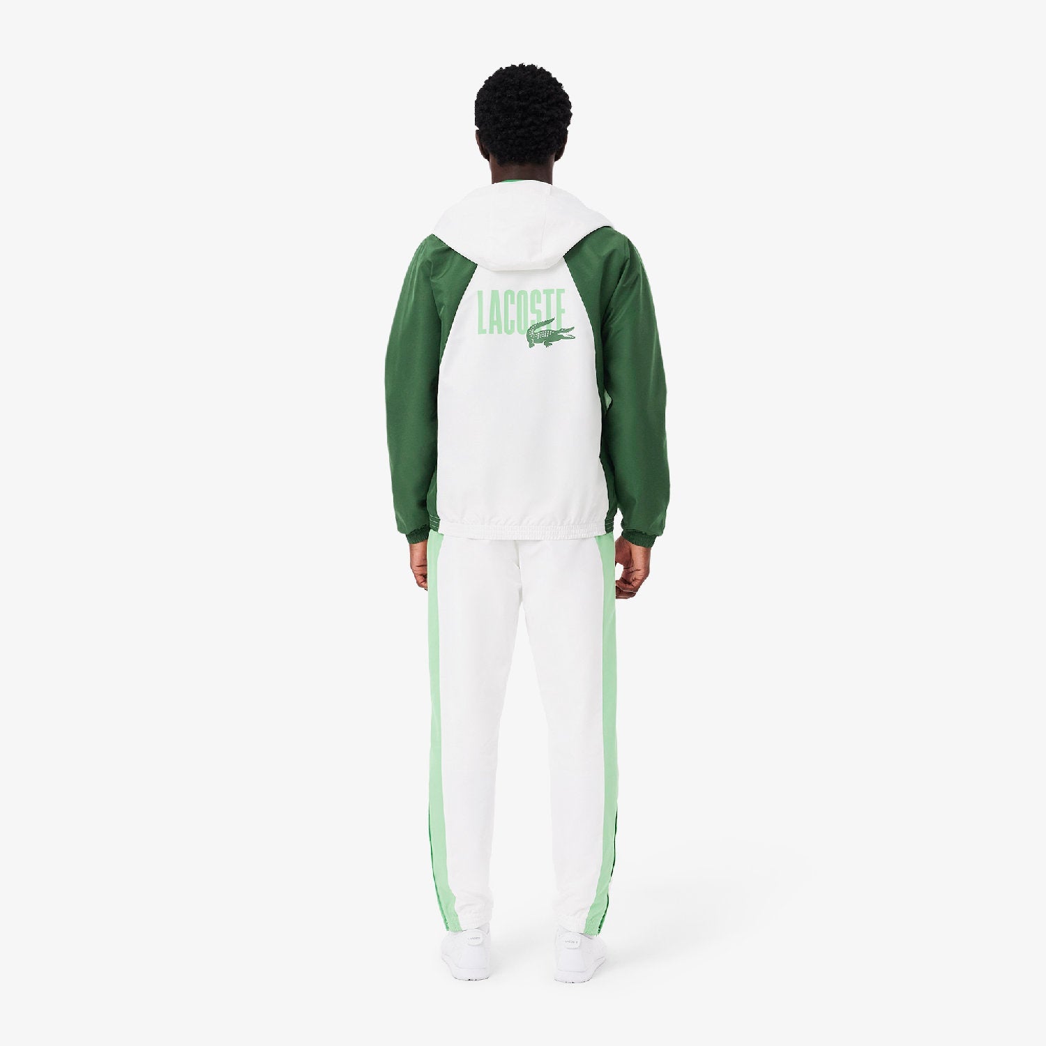Ensemble de survêtement Tennis imprimé - Blanc & Liamone Vert
