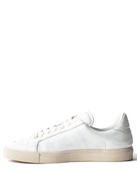 Sneakers à logo " ZV" 1747 Low Used Men en cuir - Blanc
