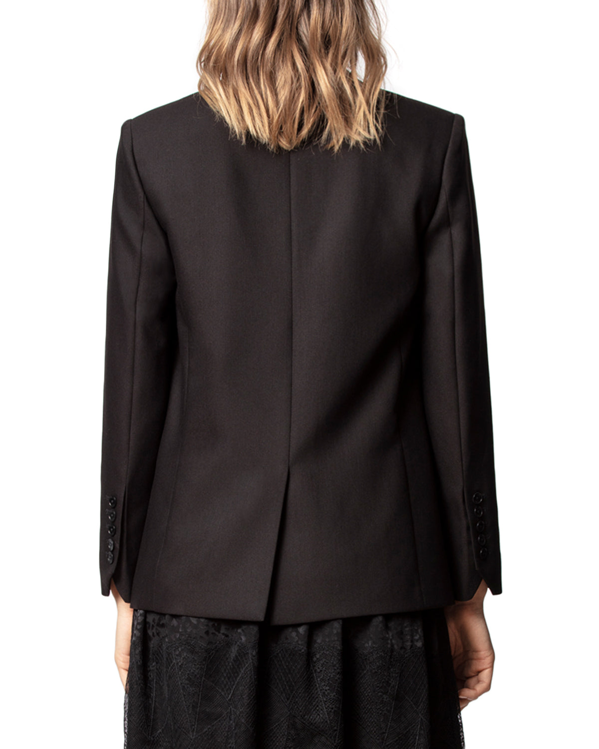 Veste Viking Strass - Noir