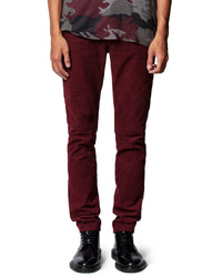 Pantalon David Velvet - Bordeaux