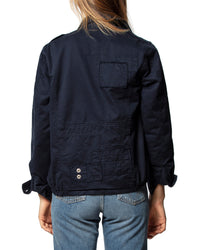 Parka Kode Grunge Fur en laine - Encre