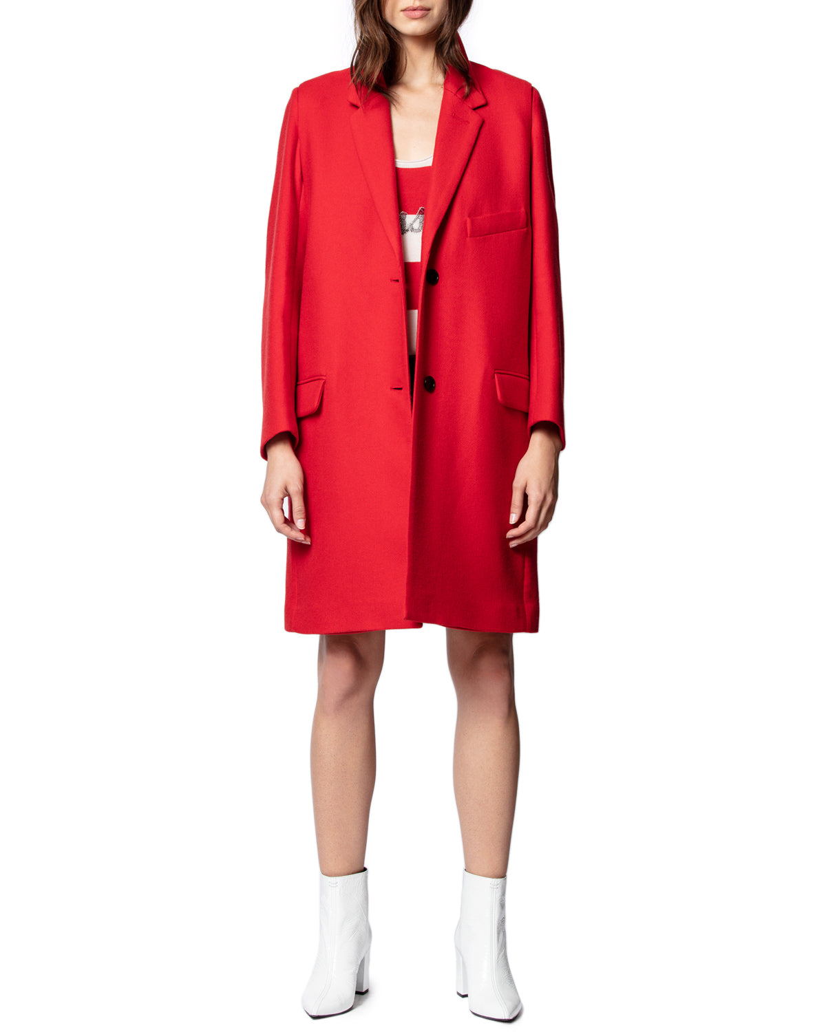 Manteau Marla en laine mélangée - Passion