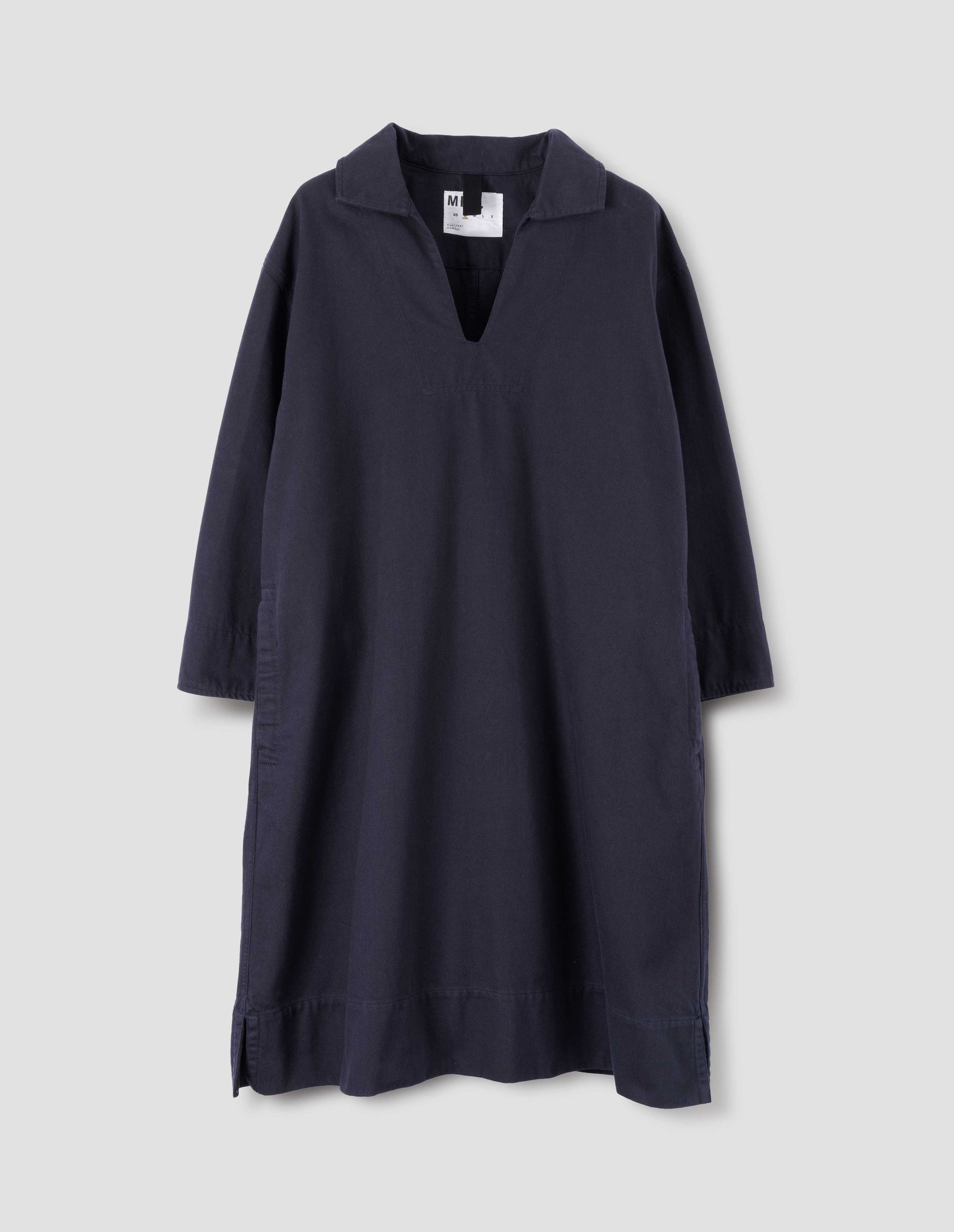 Robe smock à poches plaquées - Navy & Black & Blue