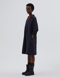 Robe smock à poches plaquées - Navy & Black & Blue