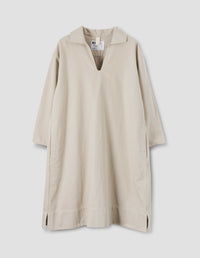 Robe smock à poches plaquées - Beige
