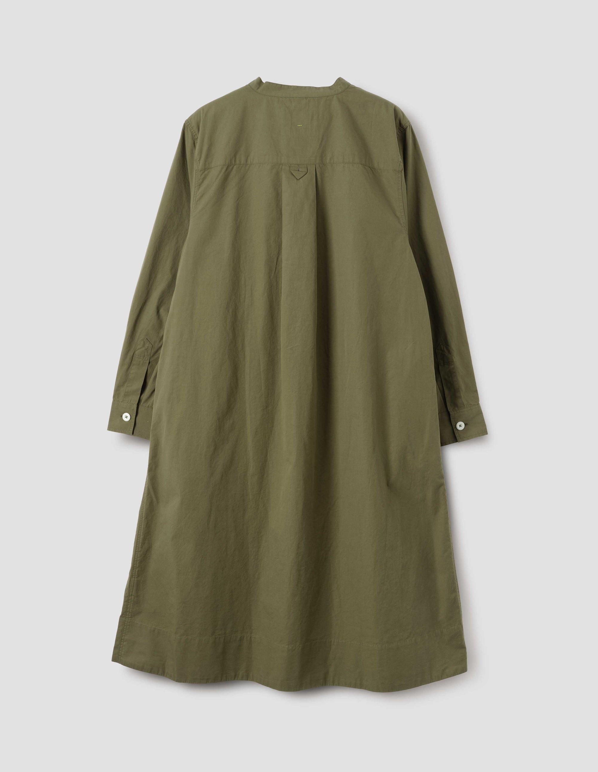 Robe évasée sans col - Green