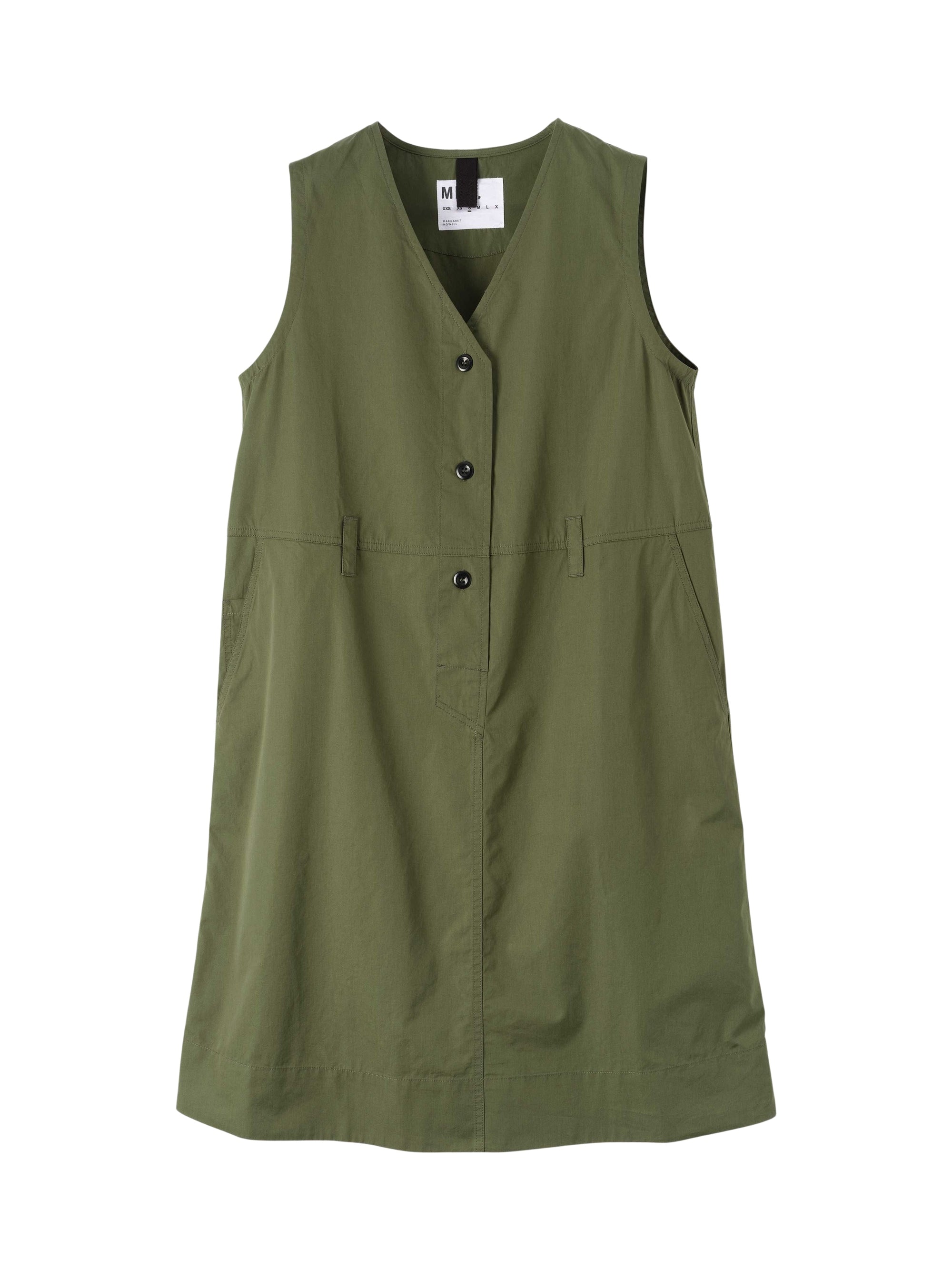 Robe uniforme sans manches - Green