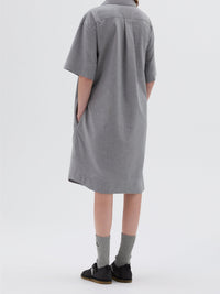 Robe-chemise à enfiler - Grey