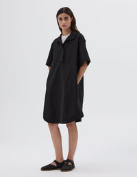 Robe-chemise à enfiler - Black