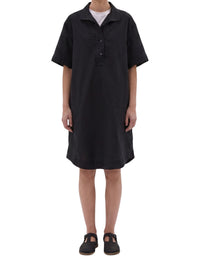 Robe-chemise à enfiler - Black