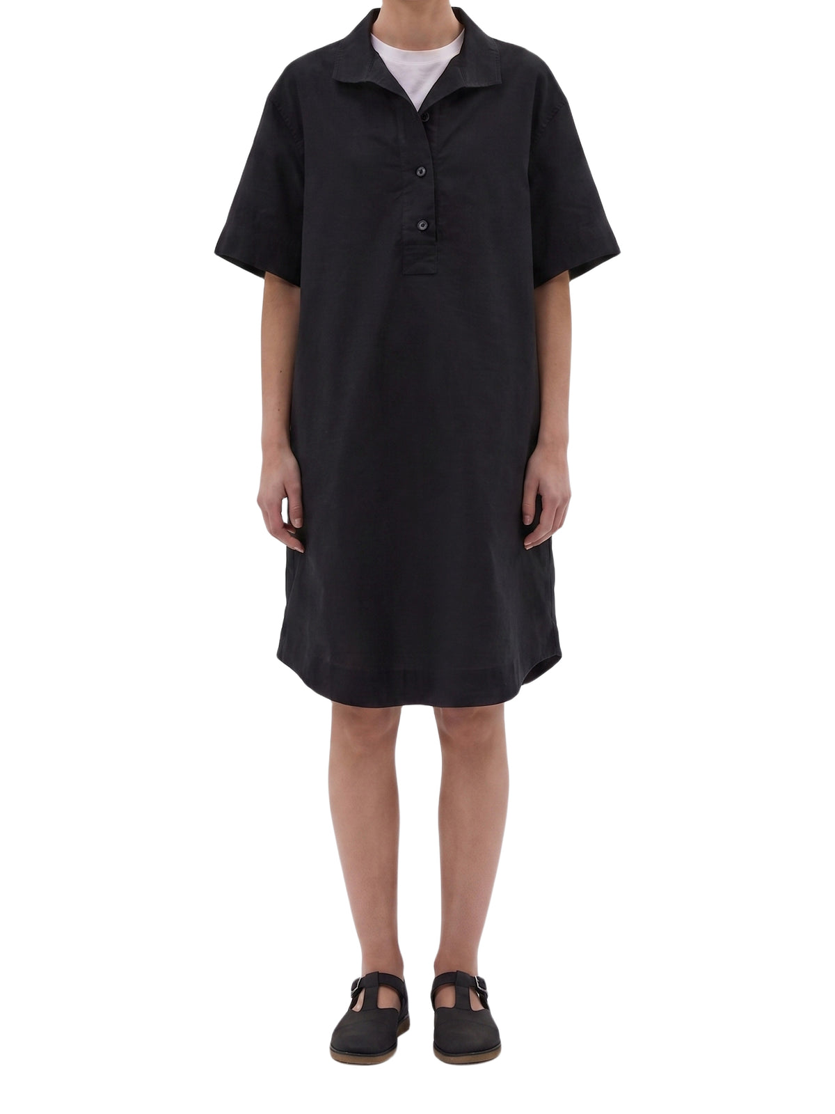 Robe-chemise à enfiler - Black