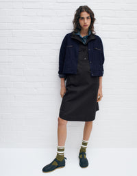 Robe-chemise à enfiler - Black