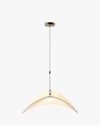 Suspension Fukui satinée ajustable - Blanc satiné