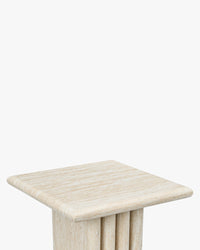 Table d'appoint Artemis - Effet Travertin