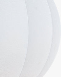 Lampadaire Honiri en fibre de verre - Blanc satiné