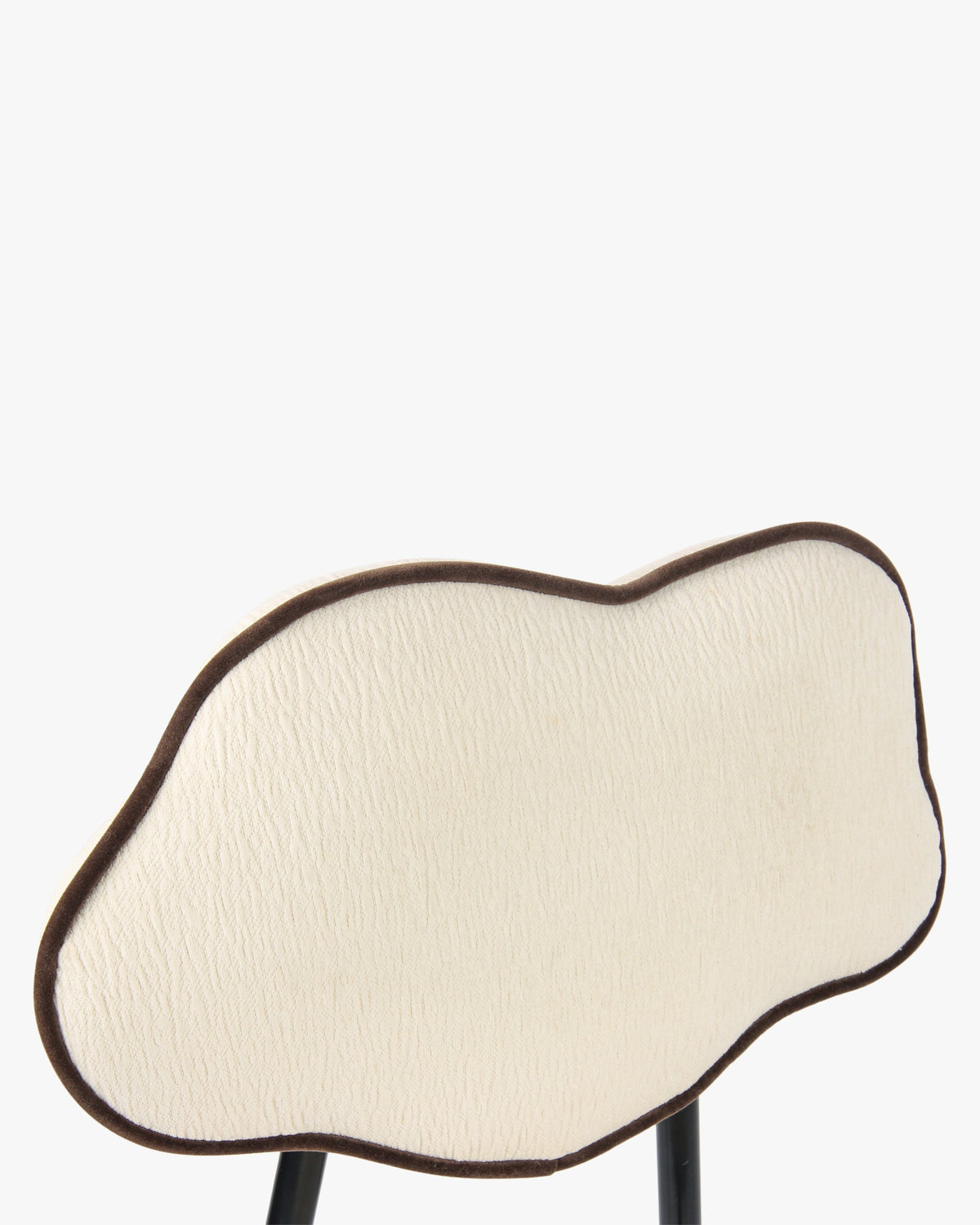 Tabouret de bar Arty texturé - Blanc écru