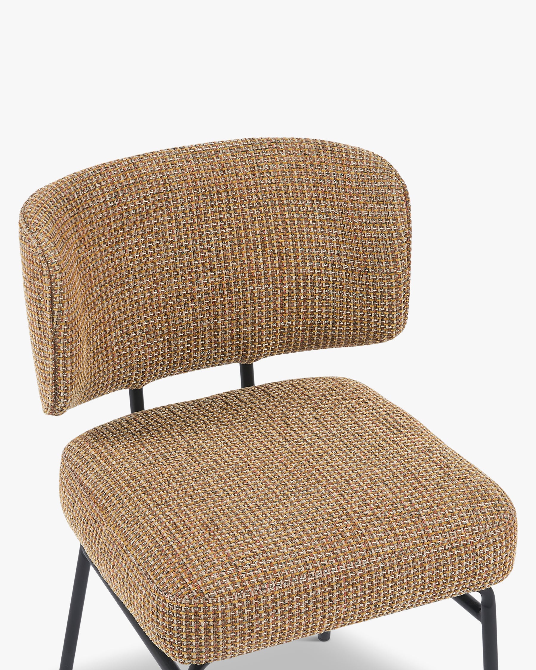 Abby Tweed chair - Tweed jaune miami