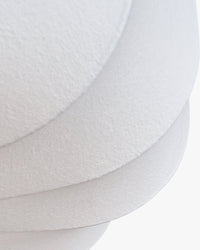 Hanaki floor lamp in fibreglass - Beige