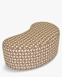 Banc Enzo à motifs - Marron