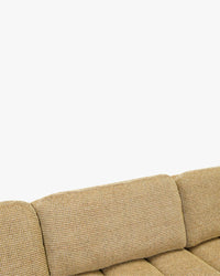 Birdy left corner sofa - Miami yellow tweed