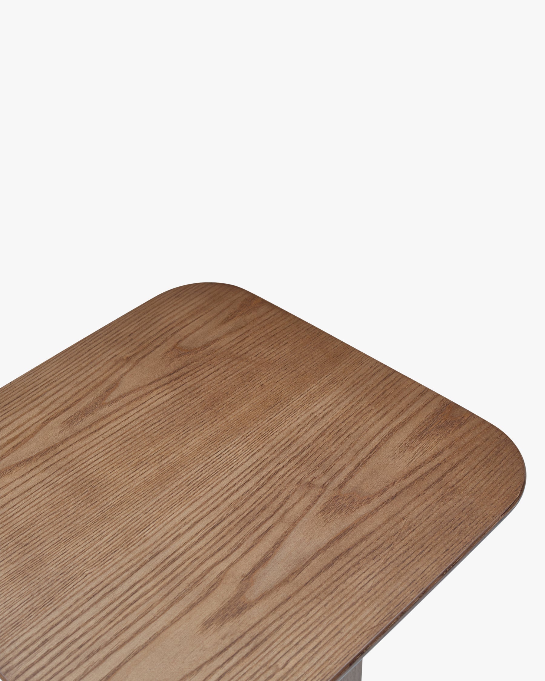 Table d'appoint Ondula en bois - Bois noyer