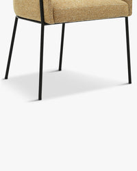 Chaise Baron en tweed - Tweed marron