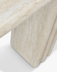 Console Artemis - Effet Travertin