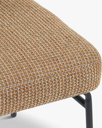 Abby Tweed chair - Tweed jaune miami