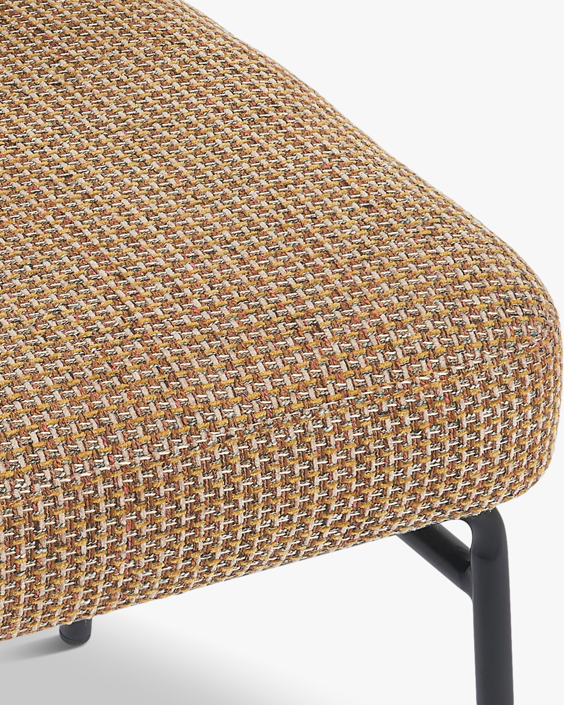 Abby Tweed chair - Tweed jaune miami