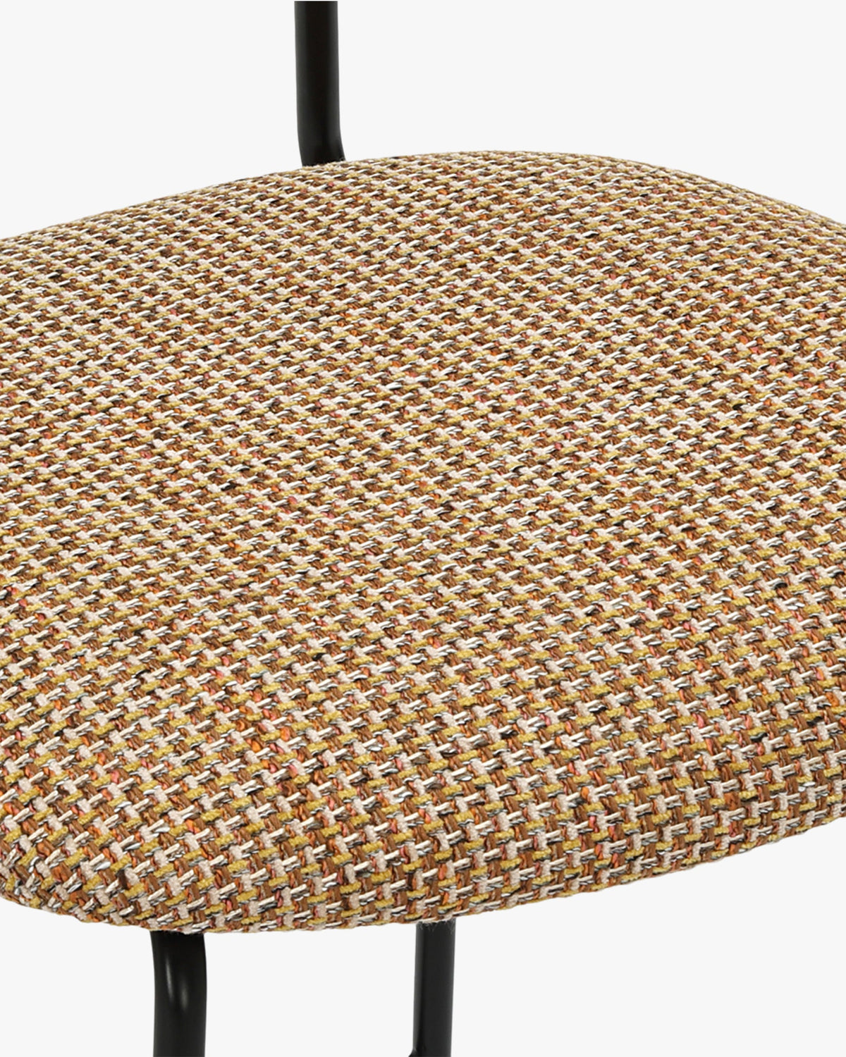 Tabouret de bar Eero - Tweed Jaune Miami